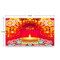 Happy Diwali Banner Indian Traditional Backdrop Cloth 5x8 Feet Indian Diwali Decor Pooja Wall Decor Indian Wall Art Photo Decor Banner Decorative Pooja Cloth Diwali Celebration